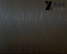 Yx8808 缎纹黑铜金彩色不锈钢